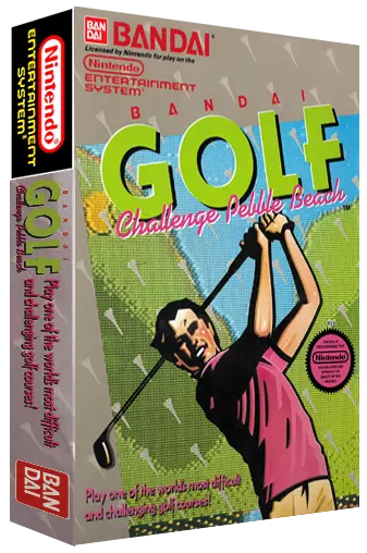 ROM Bandai Golf - Challenge Pebble Beach